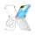 Spigen Air Skin MagSafe do Samsung Galaxy Z Flip8 clear white - 1571745 - zdjęcie 3